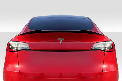 Extreme Dimensions Duraflex Evera Wing Spoiler Compatible With 2020-2024 Tesla Model Y - 1 Piece - 117170