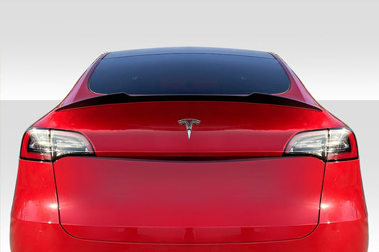 Extreme Dimensions Duraflex Evera Wing Spoiler Compatible With 2020-2024 Tesla Model Y - 1 Piece - 117170