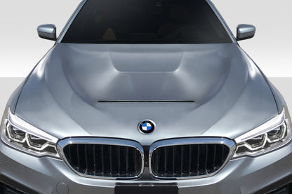 Extreme Dimensions Duraflex GTS Look Hood Add On Compatible With 2017-2022 BMW 5 Series G30 - 1 Piece - 117180