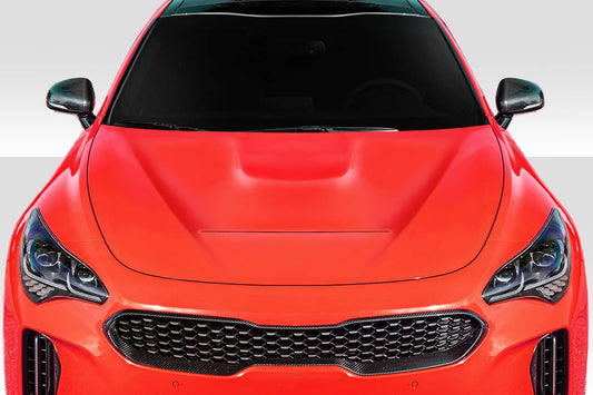 Extreme Dimensions Duraflex GTS Look Hood Add On Compatible With 2018-2023 Kia Stinger - 1 Piece - 117182