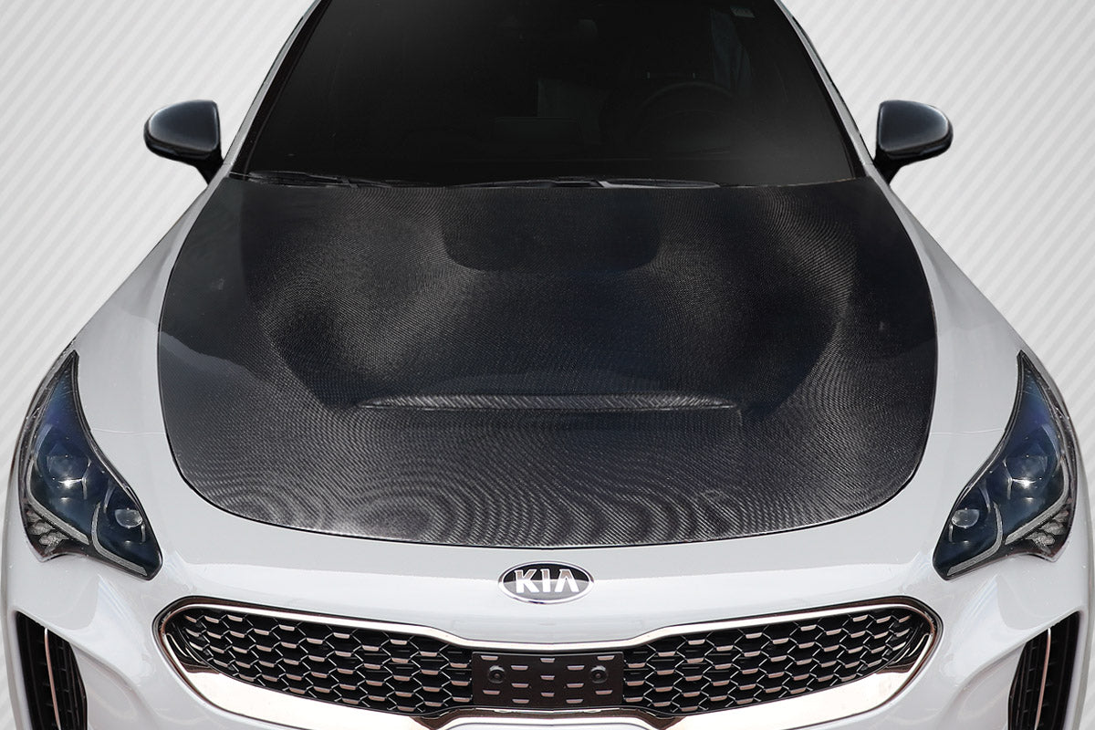 Carbon Creations GTS Look Hood Compatible With 2018-2023 Kia Stinger - 1 Piece - 117183