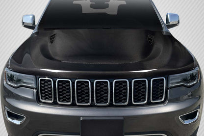 Carbon Creations Delta Hood Add On Compatible With 2011-2022 Jeep Grand Cherokee - 1 Piece - 117187