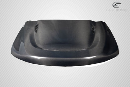 Carbon Creations Delta Hood Add On Compatible With 2011-2022 Jeep Grand Cherokee - 1 Piece - 117187