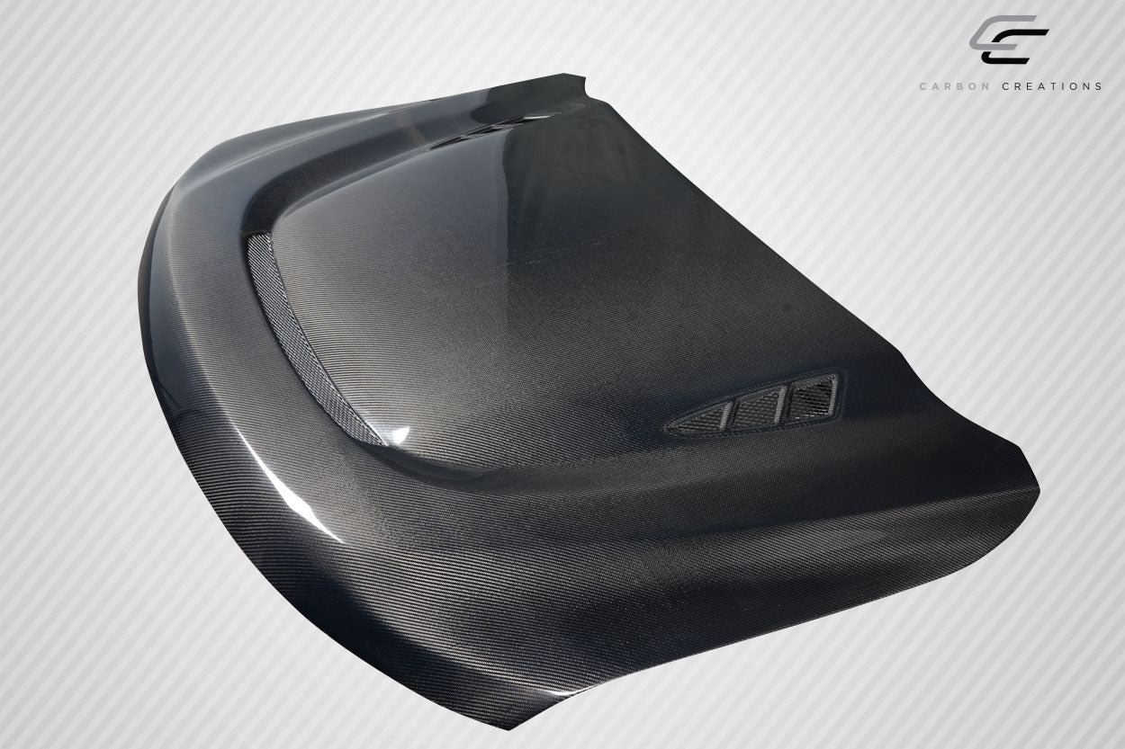 Carbon Creations Delta Hood Add On Compatible With 2011-2022 Jeep Grand Cherokee - 1 Piece - 117187