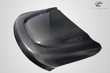 Carbon Creations Delta Hood Add On Compatible With 2011-2022 Jeep Grand Cherokee - 1 Piece - 117187