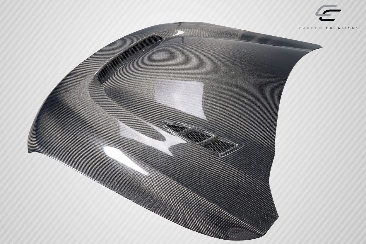 Carbon Creations Delta Hood Add On Compatible With 2011-2022 Jeep Grand Cherokee - 1 Piece - 117187