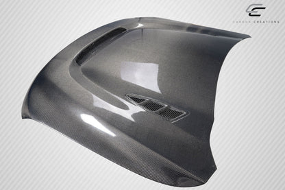 Carbon Creations Delta Hood Add On Compatible With 2011-2022 Jeep Grand Cherokee - 1 Piece - 117187