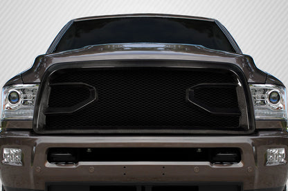 Carbon Creations Widow Grille Compatible With 2009-2012 Dodge Ram - 1 Piece - 117193