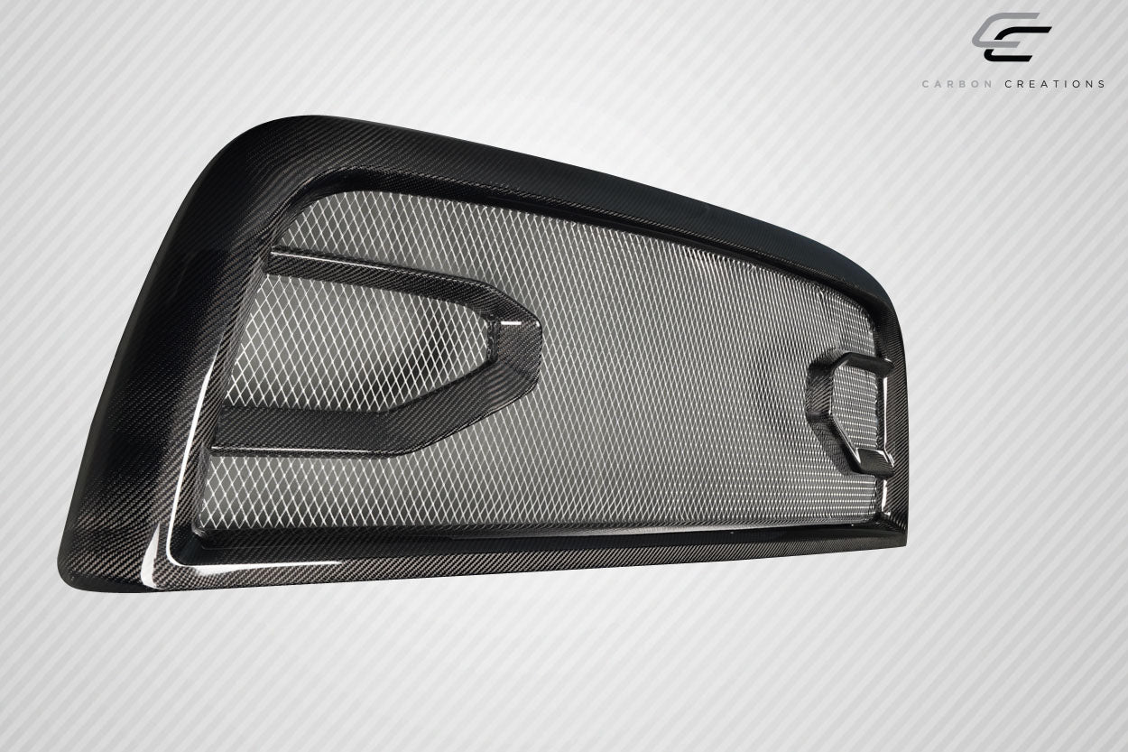Carbon Creations Widow Grille Compatible With 2009-2012 Dodge Ram - 1 Piece - 117193