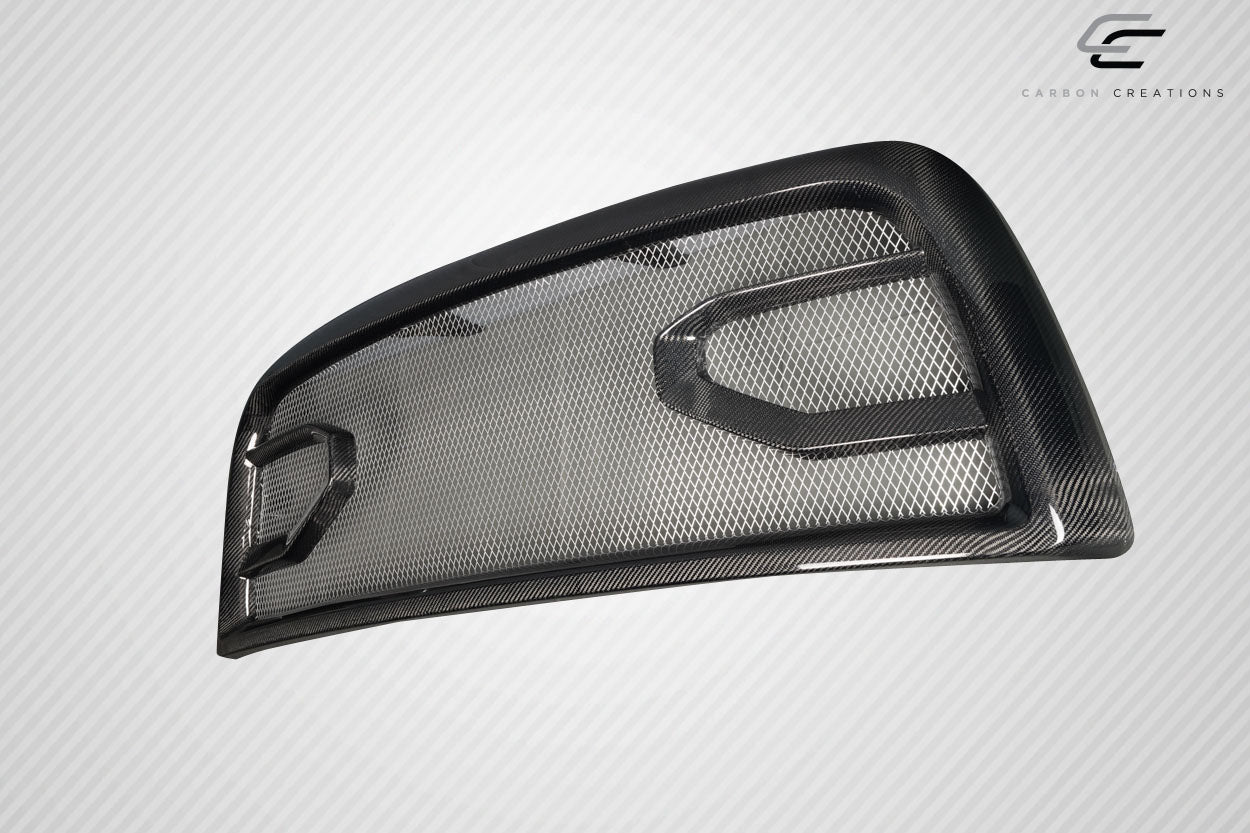 Carbon Creations Widow Grille Compatible With 2009-2012 Dodge Ram - 1 Piece - 117193