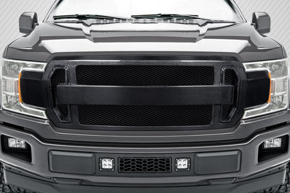 Carbon Creations Rocky Grille Compatible With 2018-2020 Ford F150 - 1 Piece - 117195