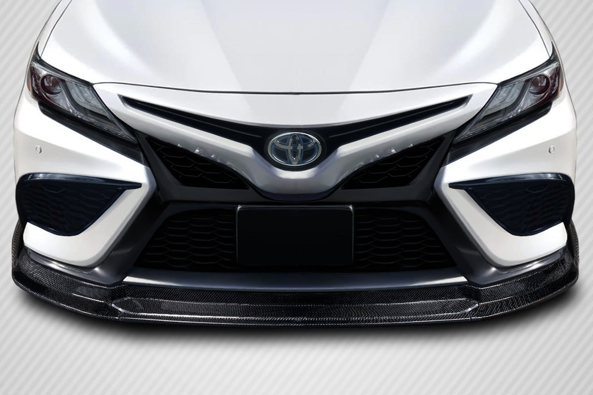 Carbon Creations R Spec Front Lip Spoiler Compatible With 2018-2023 Toyota Camry - 1 Piece - 117204