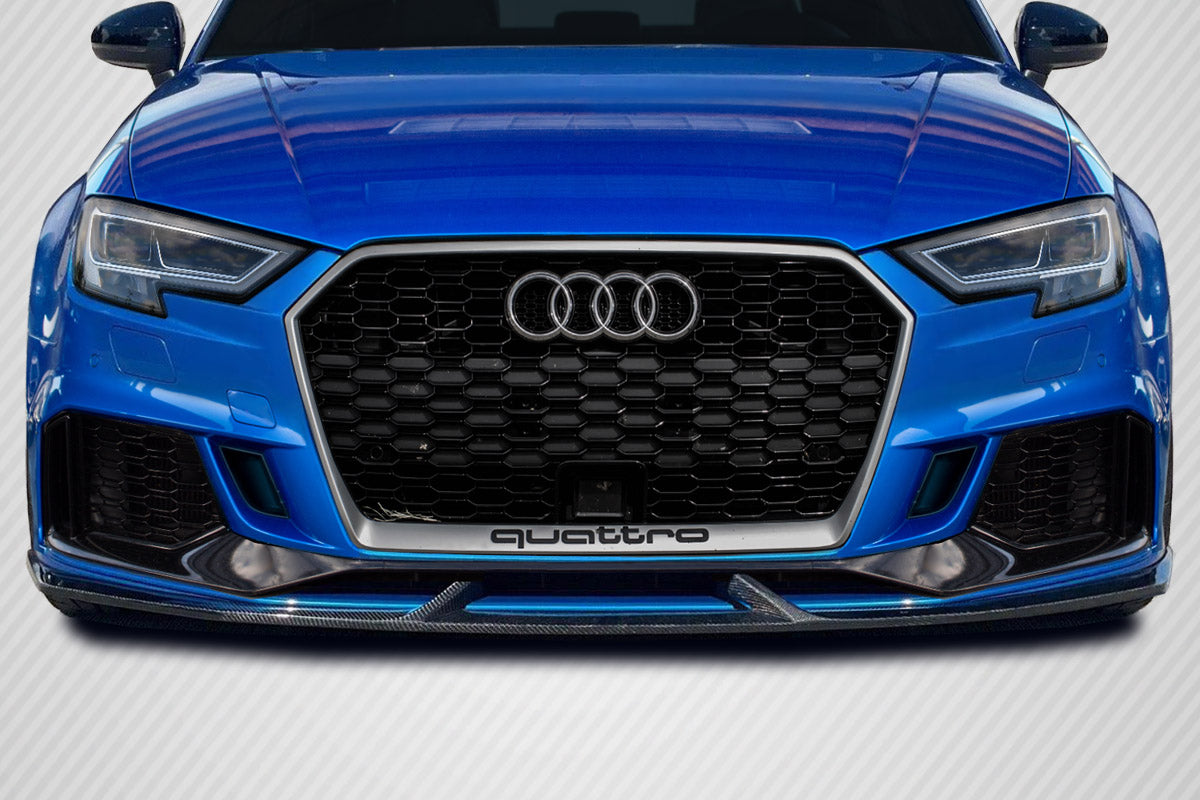 Carbon Creations JCSL Front Lip Spoiler Compatible With 2018-2020 Audi RS3 - 1 Piece - 117206
