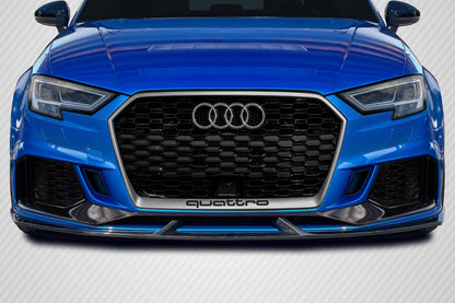 Carbon Creations JCSL Front Lip Spoiler Compatible With 2018-2020 Audi RS3 - 1 Piece - 117206