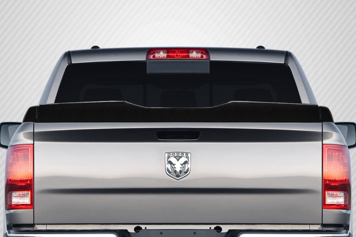 Carbon Creations Texas Twister Wing Spoiler Compatible With 2009-2018 Dodge Ram - 3 Piece - 117218