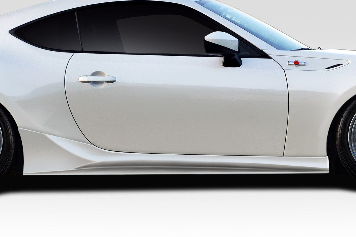 Extreme Dimensions Duraflex S-Look Sideskirts Compatible With 2013-2020 Scion FRS - 2 Piece - 117221