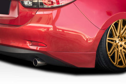 Extreme Dimensions Duraflex Lazer Rear Lip Add On Spoiler Compatible With 2014-2021 Mazda 6 - 2 Piece - 117226