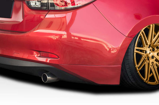 Extreme Dimensions Duraflex Lazer Rear Lip Add On Spoiler Compatible With 2014-2021 Mazda 6 - 2 Piece - 117226