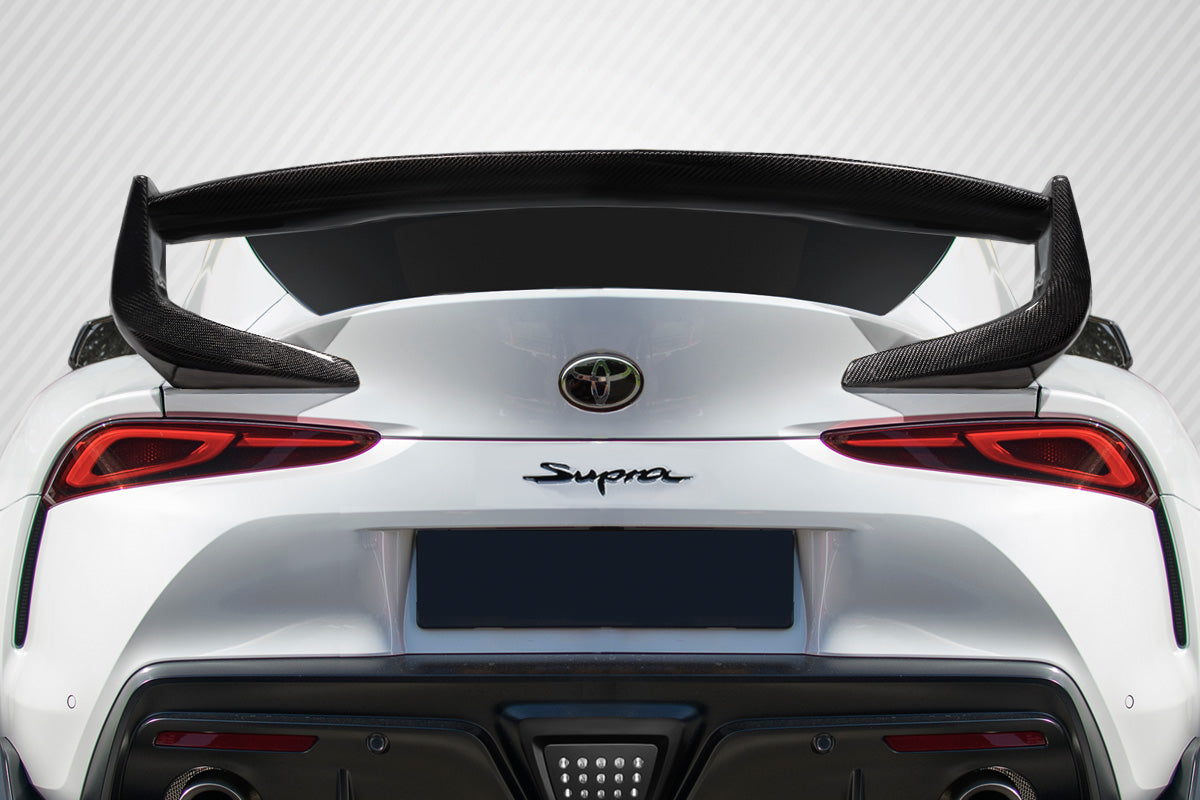 Carbon Creations Super Speed Wing Spoiler Compatible With 2019-2023 Toyota Supra A90 - 3 Piece - 117230