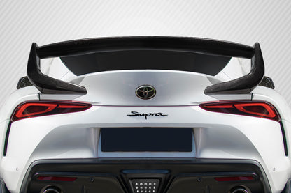Carbon Creations Super Speed Wing Spoiler Compatible With 2019-2023 Toyota Supra A90 - 3 Piece - 117230