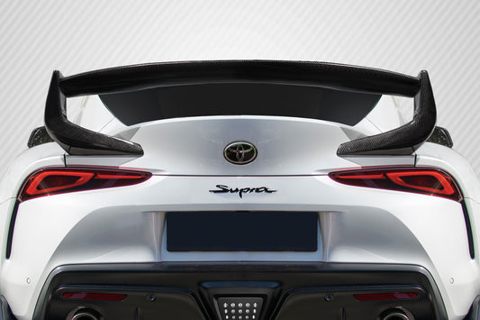 Carbon Creations Super Speed Wing Spoiler Compatible With 2019-2023 Toyota Supra A90 - 3 Piece - 117230