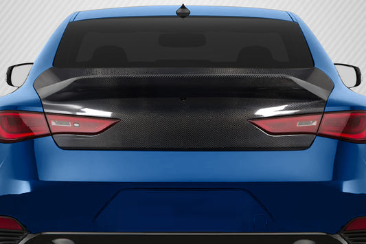 Carbon Creations Invo Duckbill Wing Spoiler Add On Compatible With 2017-2022 Infiniti Q60 2DR - 1 Piece - 117234