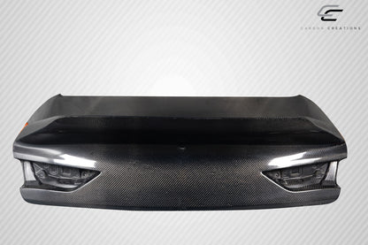 Carbon Creations Invo Duckbill Wing Spoiler Add On Compatible With 2017-2022 Infiniti Q60 2DR - 1 Piece - 117234
