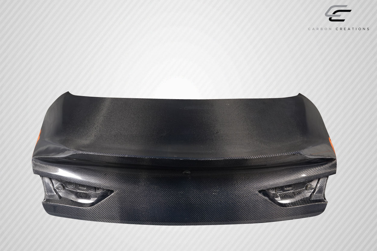 Carbon Creations Invo Duckbill Wing Spoiler Add On Compatible With 2017-2022 Infiniti Q60 2DR - 1 Piece - 117234