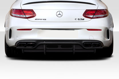 Extreme Dimensions Duraflex Power Rear Lip Add On Spoiler Compatible With 2015-2018 Mercedes C Class - 1 Piece - 117249