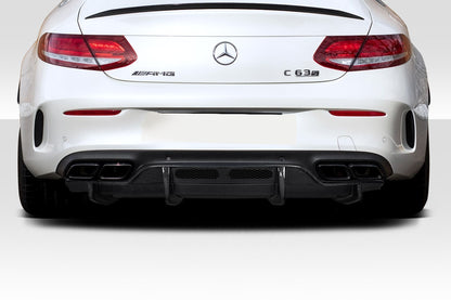 Carbon Creations AMG Power Look Rear Lip Add On Spoiler Compatible With 2015-2018 Mercedes C63 - 1 Piece - 117250