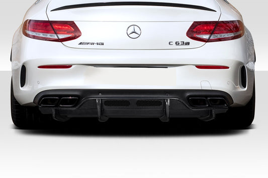 Carbon Creations AMG Power Look Rear Lip Add On Spoiler Compatible With 2015-2018 Mercedes C63 - 1 Piece - 117250