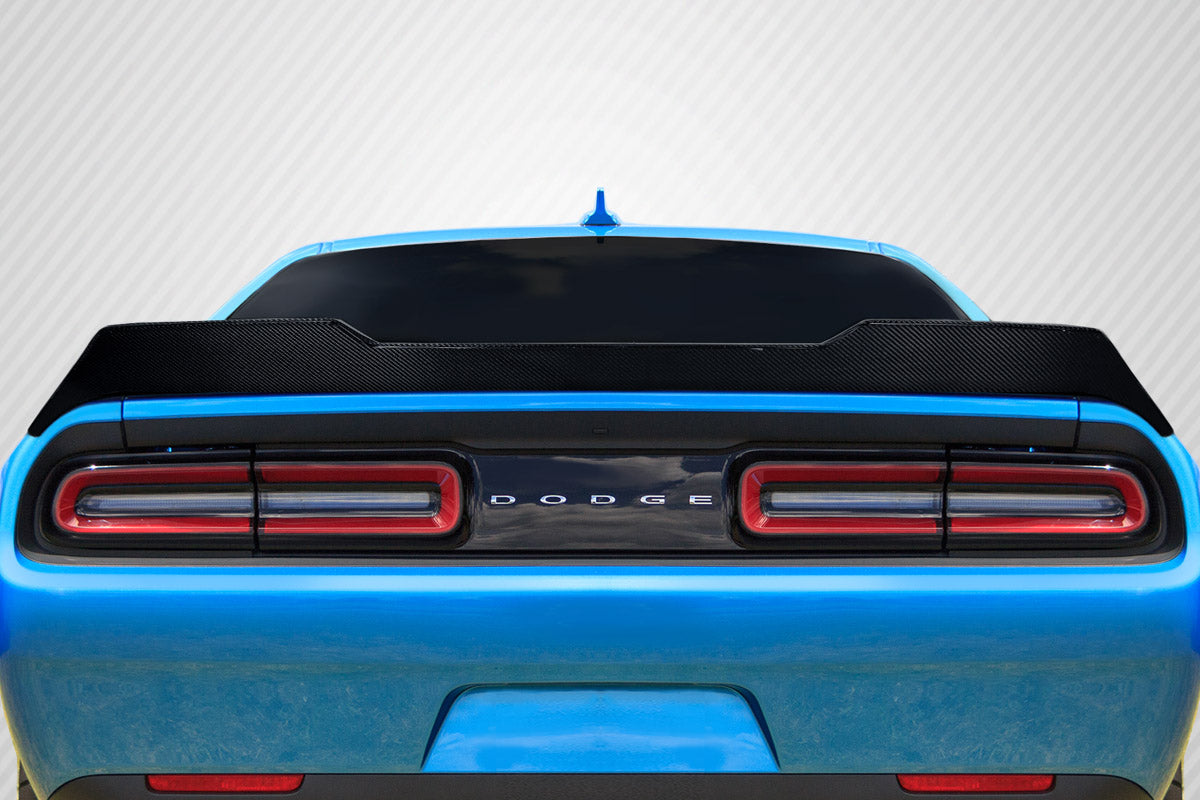 Carbon Creations Strata Wing Spoiler Compatible With 8-2023 Dodge Challenger - 1 Piece - 117275