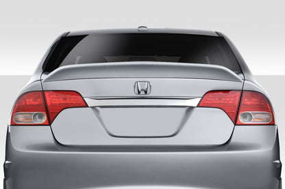 Extreme Dimensions Duraflex Kingston Wing Spoiler Compatible With 2006-2011 Honda Civic 4DR - 1 Piece - 117276