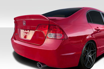 Extreme Dimensions Duraflex Kingston Wing Spoiler Compatible With 2006-2011 Honda Civic 4DR - 1 Piece - 117276