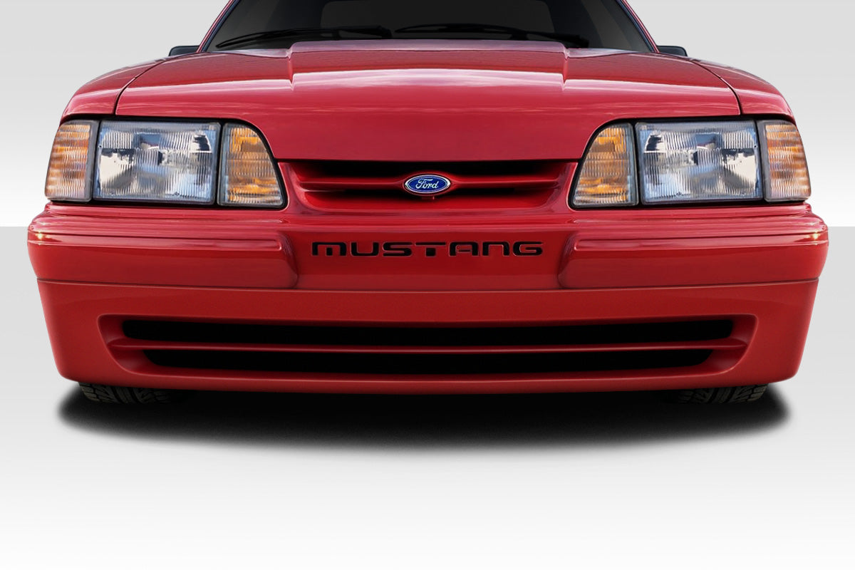 Extreme Dimensions Duraflex Apex Aero Front Bumper Cover Compatible With 1979-1993 Ford Mustang - 1 Piece - 117280
