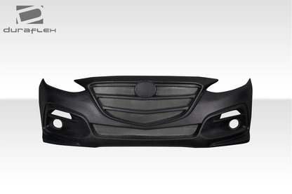 Extreme Dimensions Duraflex KSS Front Bumper Cover Compatible With 2014-2016 Mazdaspeed 3 - 1 Piece - 117281