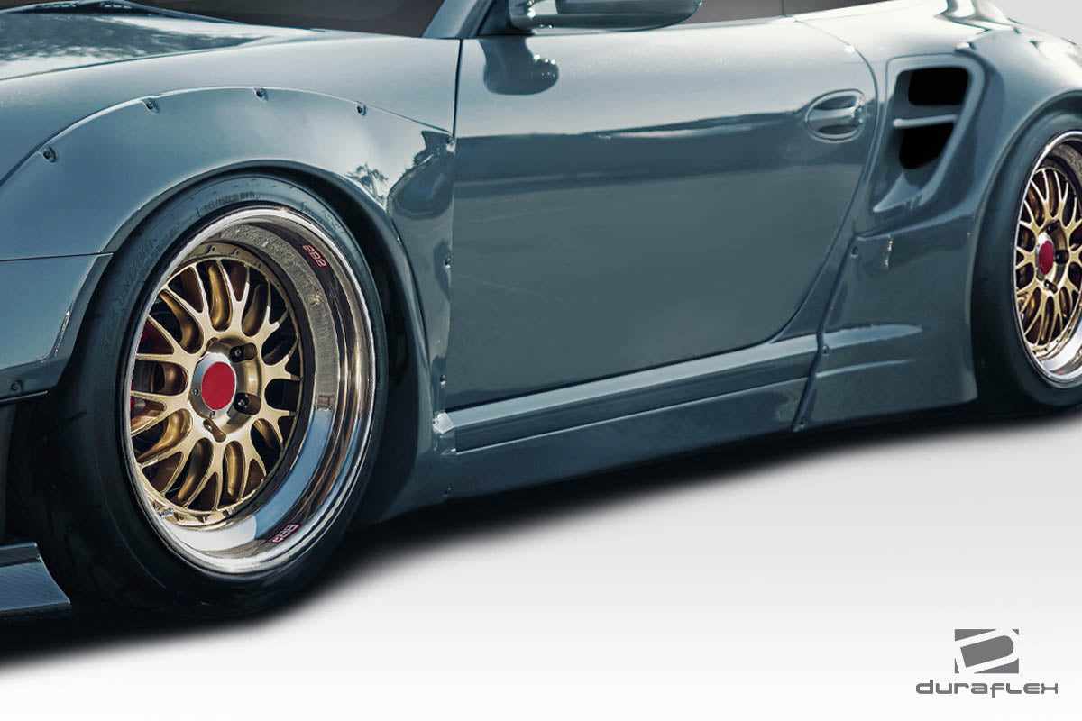Extreme Dimensions Duraflex LBW Side Skirts Compatible With 2004-2007 Porsche 997 - 2 Piece - 117290