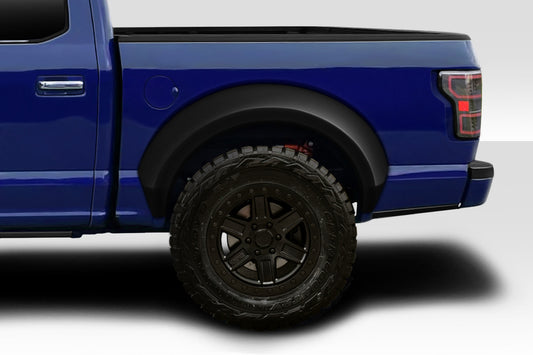 Extreme Dimensions Duraflex Rocker Rear Fender Flares Add On Compatible With 2018-2020 Ford F150 - 2 Piece - 117295