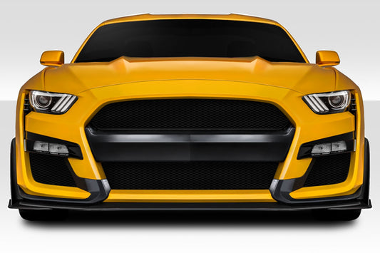 Extreme Dimensions Duraflex GT500 Look Front Bumper Cover Compatible With 2015-2017 Ford Mustang - 3 Piece - 117308