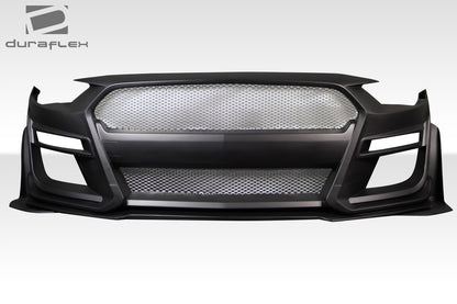 Extreme Dimensions Duraflex GT500 Look Front Bumper Cover Compatible With 2018-2023 Ford Mustang - 1 Piece - 117310