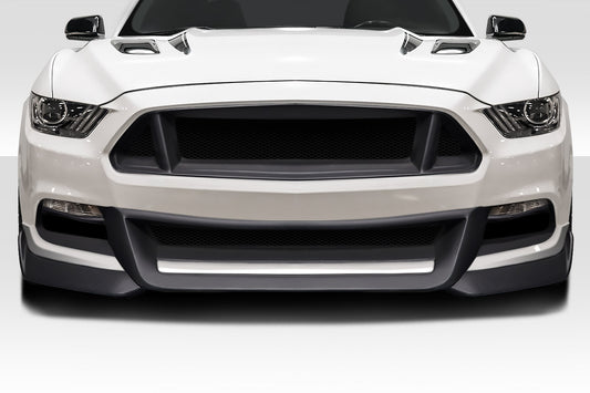 Extreme Dimensions Duraflex Predator Front Bumper Cover Compatible With 2015-2017 Ford Mustang - 1 Piece - 117312