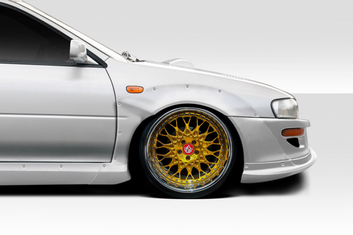 Extreme Dimensions Duraflex RBS Front Fenders Flare Compatible With 1993-2001 Subaru Impreza - 2 Piece - 117340