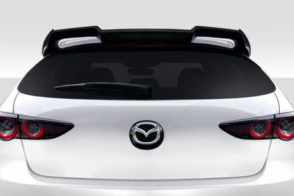 Extreme Dimensions Duraflex Acell Rear Wing Spoiler Compatible With 2019-2023 Mazda 3 - 1 Piece - 117353