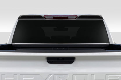 Extreme Dimensions Duraflex Street Runner Cab Spoiler Winglets Compatible With 2019-2023 Chevy Silverado 1500 - 2 Piece - 117375
