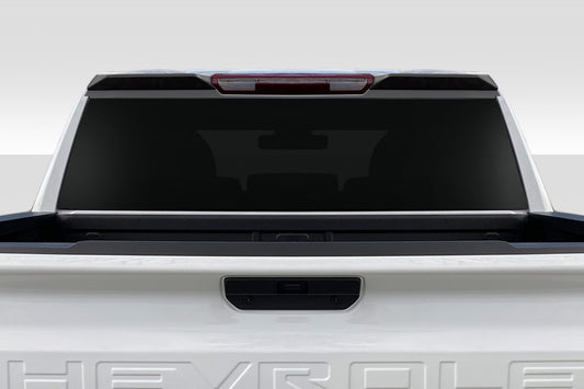 Extreme Dimensions Duraflex Street Runner Cab Spoiler Winglets Compatible With 2019-2023 Chevy Silverado 1500 - 2 Piece - 117375