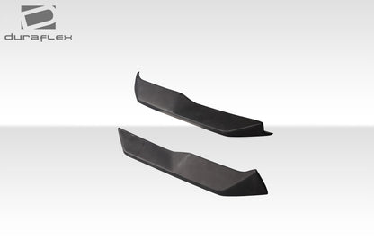 Extreme Dimensions Duraflex Street Runner Cab Spoiler Winglets Compatible With 2019-2023 Chevy Silverado 1500 - 2 Piece - 117375