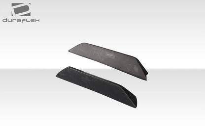 Extreme Dimensions Duraflex Street Runner Cab Spoiler Winglets Compatible With 2019-2023 Chevy Silverado 1500 - 2 Piece - 117375