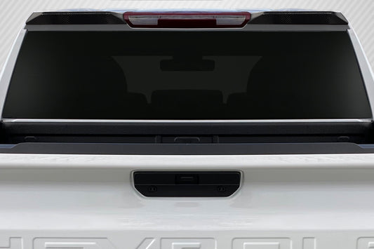 Carbon Creations Street Runner Cab Winglets Compatible With 2019-2023 Chevy Silverado 1500 - 2 Piece - 117376