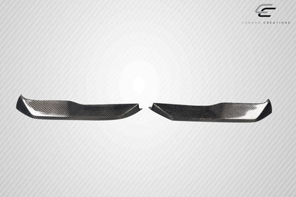 Carbon Creations Street Runner Cab Winglets Compatible With 2019-2023 Chevy Silverado 1500 - 2 Piece - 117376