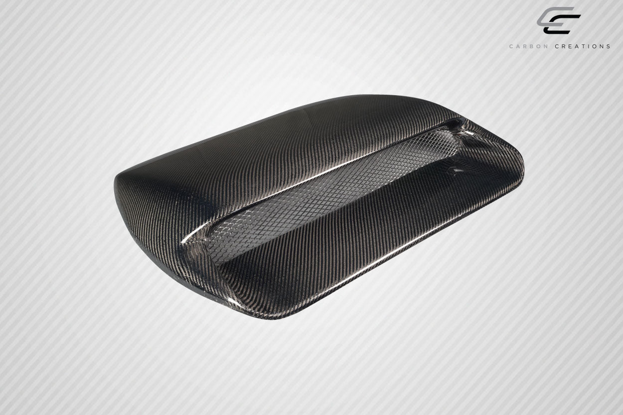 Carbon Creations Hyperflow Hood Scoop Add On Compatible With 2015-2021 Subaru WRX STI - 1 Piece - 117377